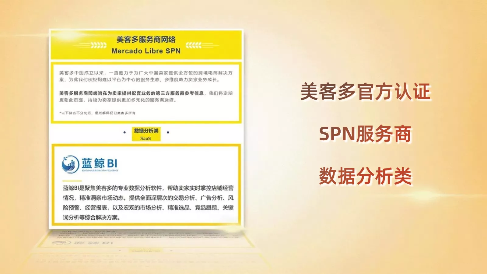 美客多官方认证SPN服务商