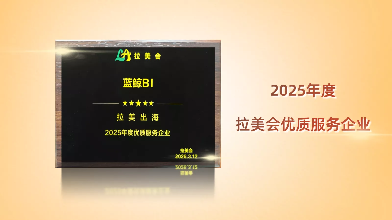 2025年度拉美会优质服务企业